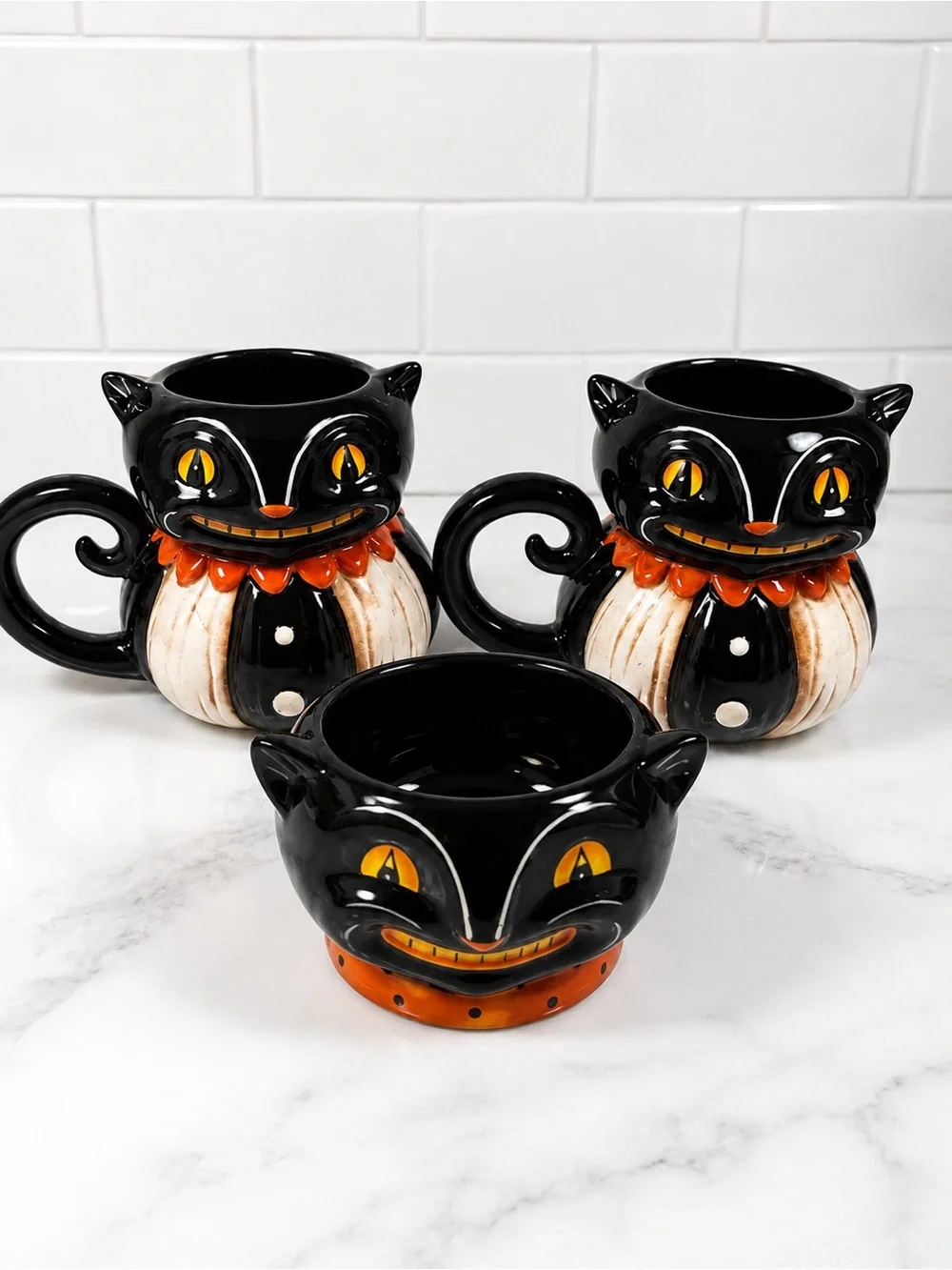 Johanna Parker Black Cat Mug Set Of 2 And Cat Bowl Bundle Halloween 2026 New